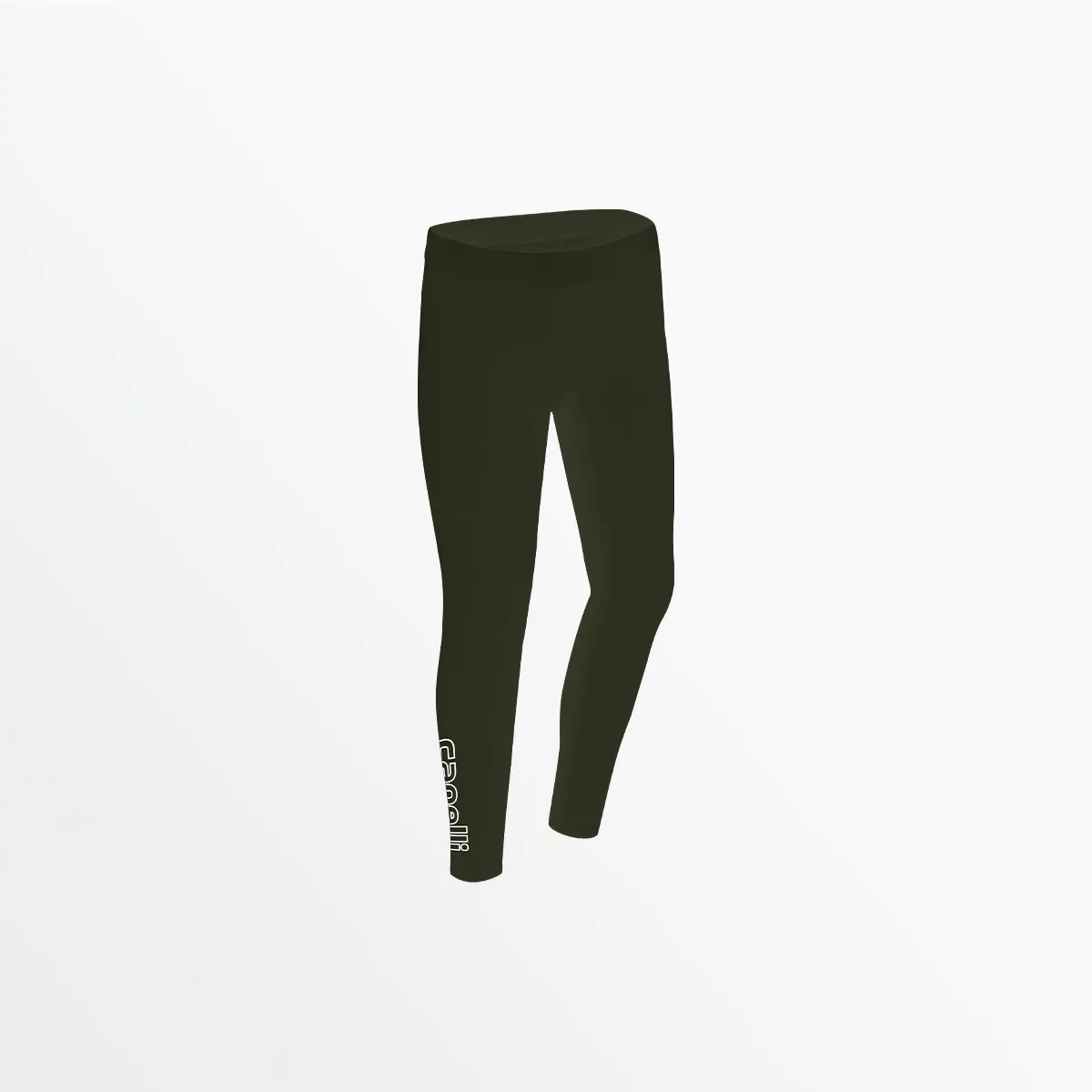 WOMEN'S MID RISE LOGO COTTON LEGGINGS Casual Protection WrinkleFree Material