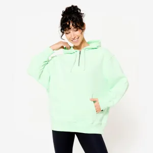 product graduation pride Sudadera Fitness 520?Mujer Verde Claro Capucha Oversized
