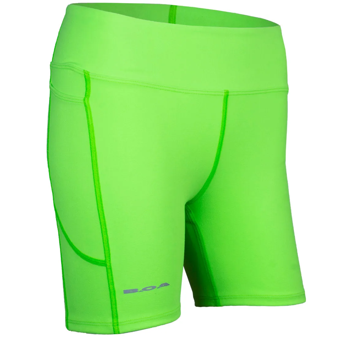 Women's 5" Siren Fit Shorts - Lime homecoming Gothic style