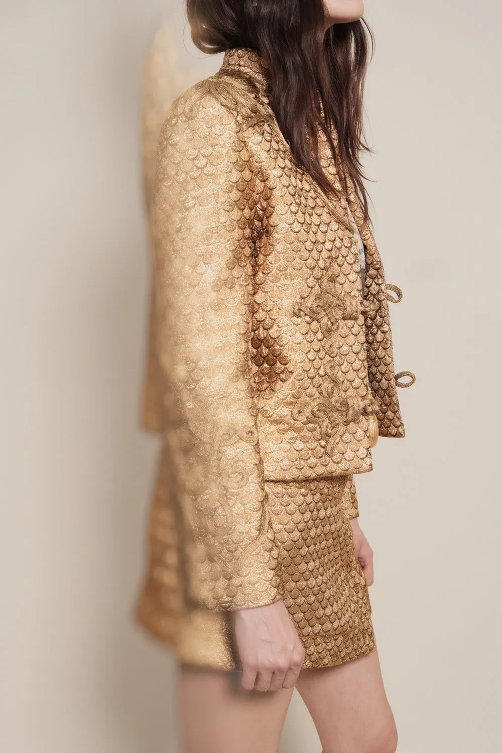 Minimalist fashion Re-Emerged Skirt