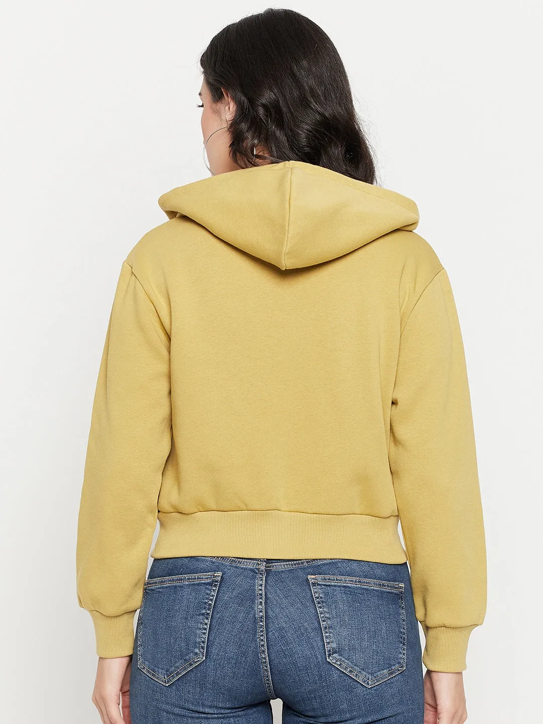 Smart Hoodie Madame Lime Hood Neck Sweatshirt
