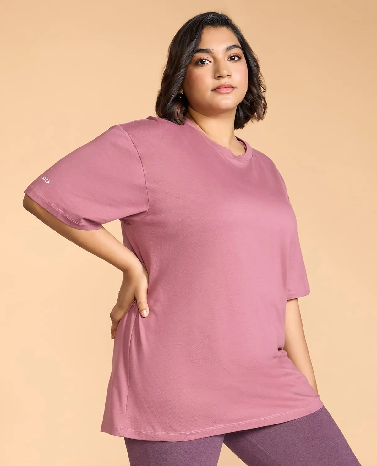 Cotton Oversized Graphic Tee Anti Static Finish