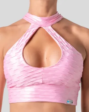 Tagless Design Top Platinum Crystal