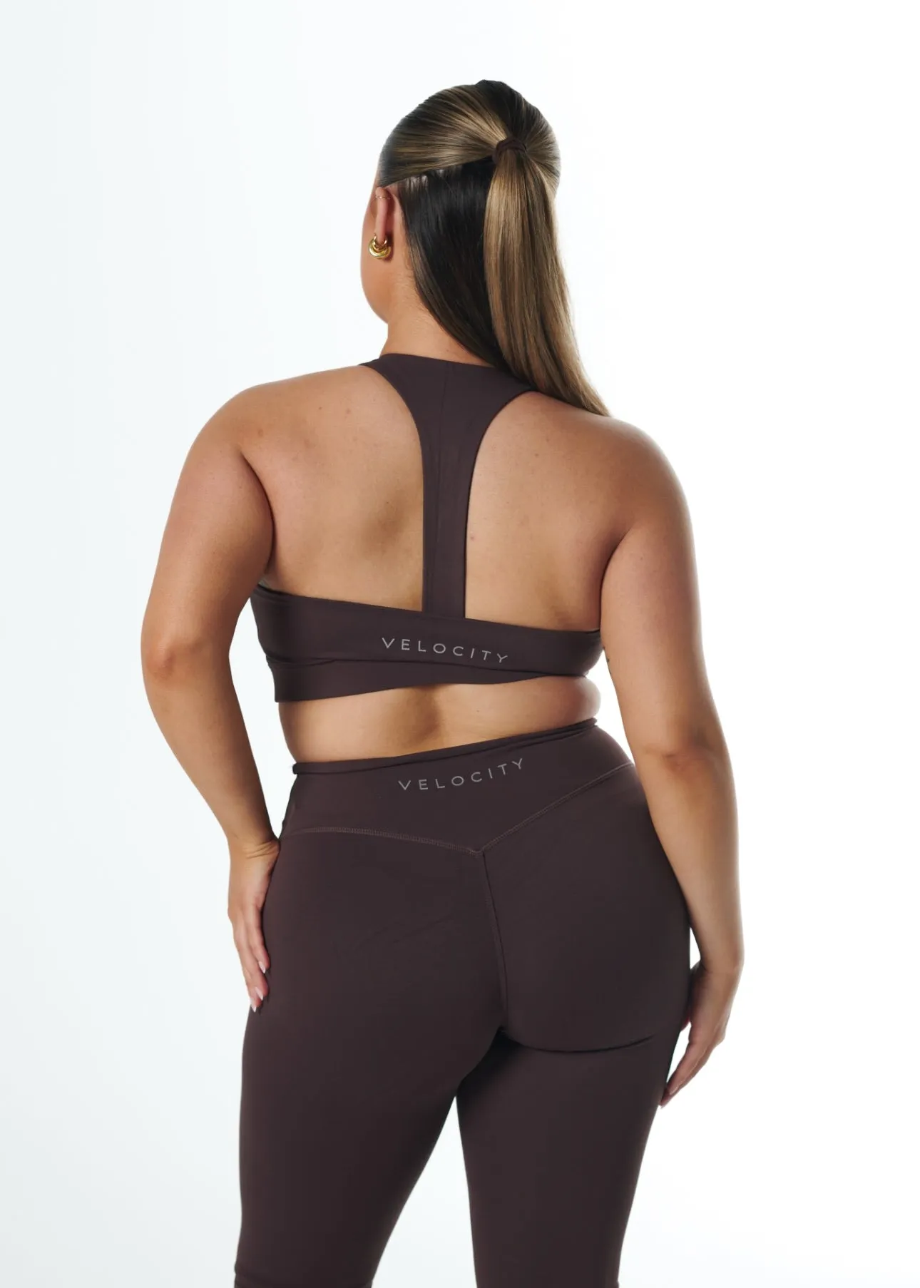Seamless SERENE SUPPORT BRA - COCOA