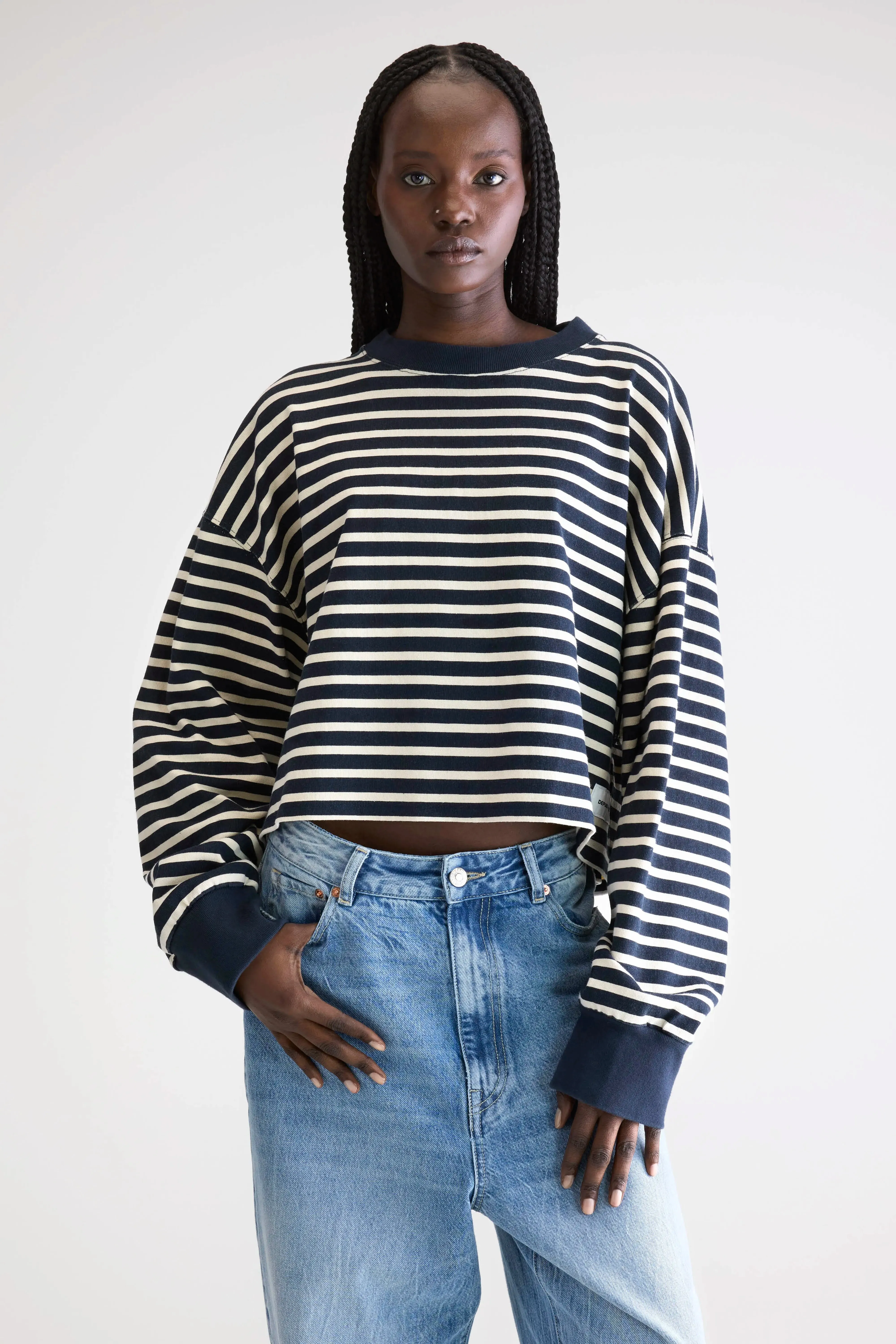 Franto long-sleeve t-shirt (252 / W / STRIPE A) Daily Use