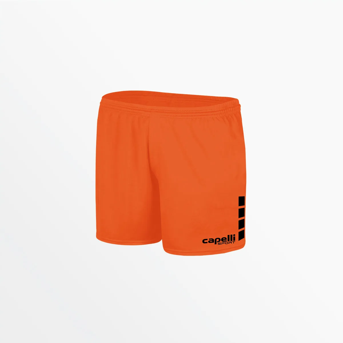 WOMEN'S TEAM MATCH SHORTS WITH 3'' INSEAM AND CUBES Low Care Design Edge