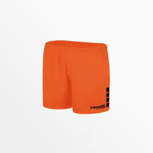 WOMEN'S TEAM MATCH SHORTS WITH 3'' INSEAM AND CUBES Wonder Fit