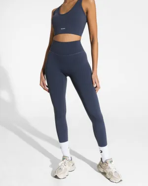 Shape Hug Annie Leggings - Graphite Blue