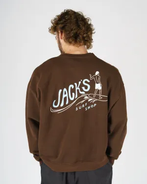 Bobber Heavyweight Crewneck - Brown Breathable Design Comfy Vibe