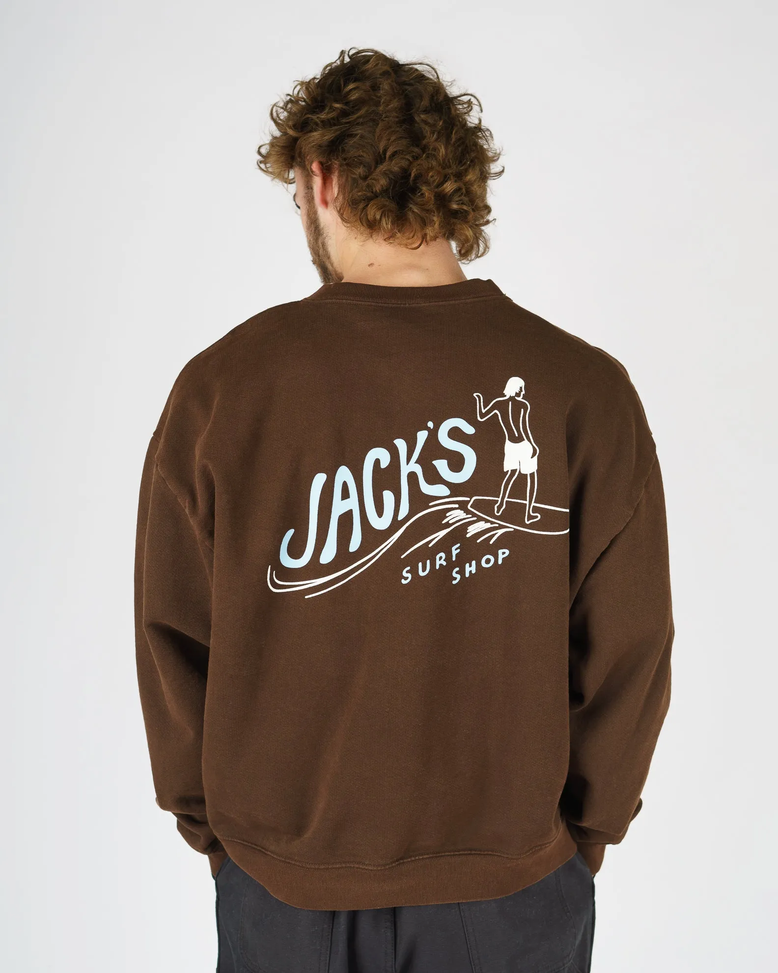Bobber Heavyweight Crewneck - Brown Breathable Design Comfy Vibe