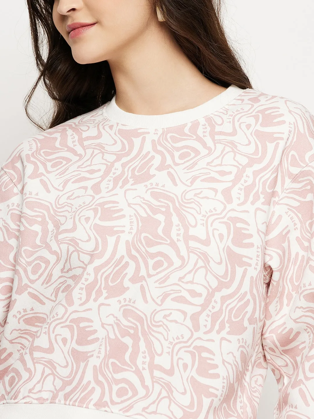 Outdoor Activity Madame Pink Sweatshirt