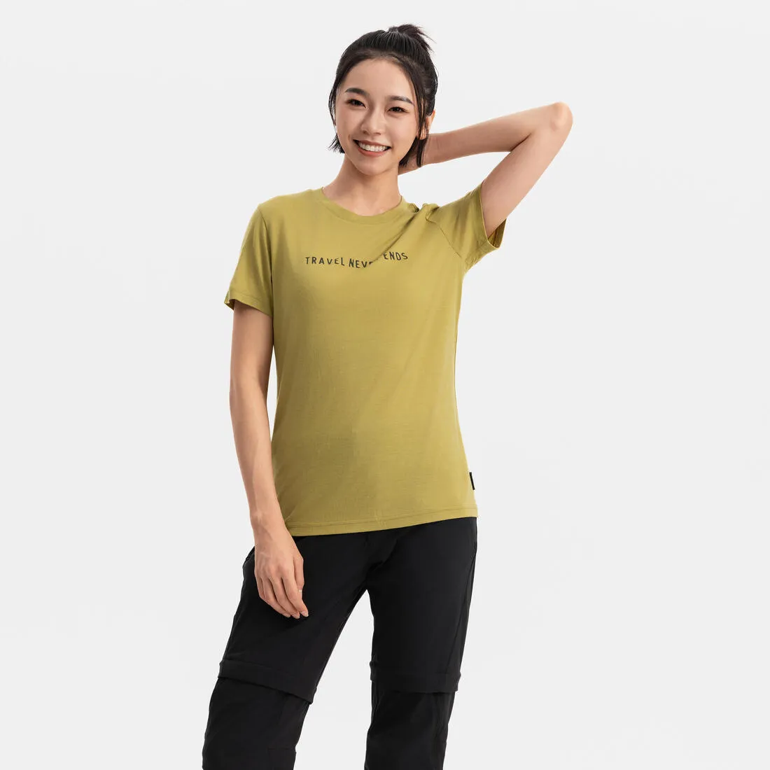 FORCLAZ (?????) ????????? ????`?? T????? ???`?? TRAVEL 500 Casual Wear HighThreadCount