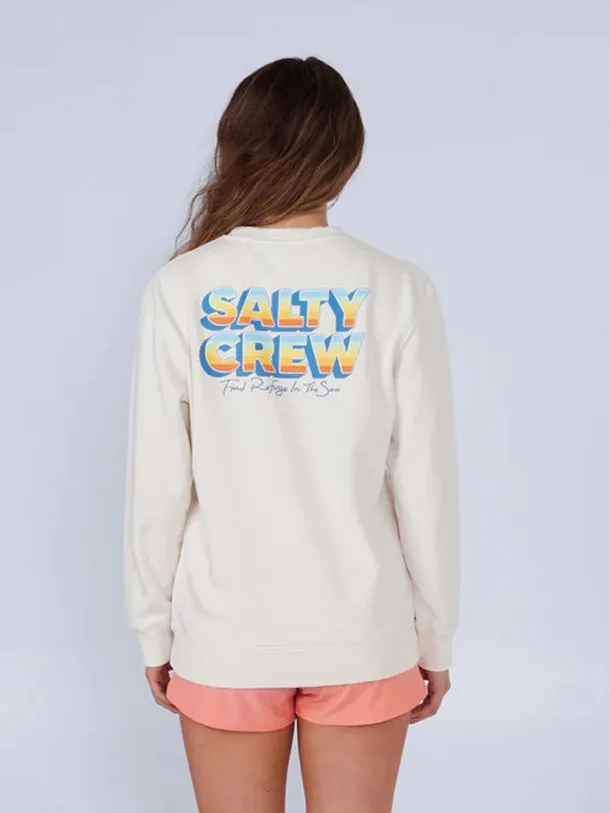 Unisex Appeal Women's Summer Time Premium Crewneck - Bone