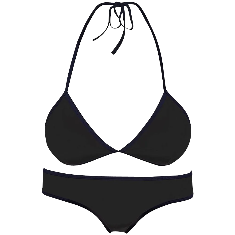 Diving Suit Material-neoprene Bikini Set Swimsuit Swimwear Secure Back Closure Anti Chafe Edging
