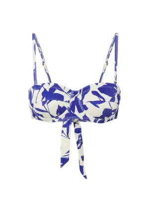 Anti Slip Waistband Nellie Top Moraea Garden Texture
