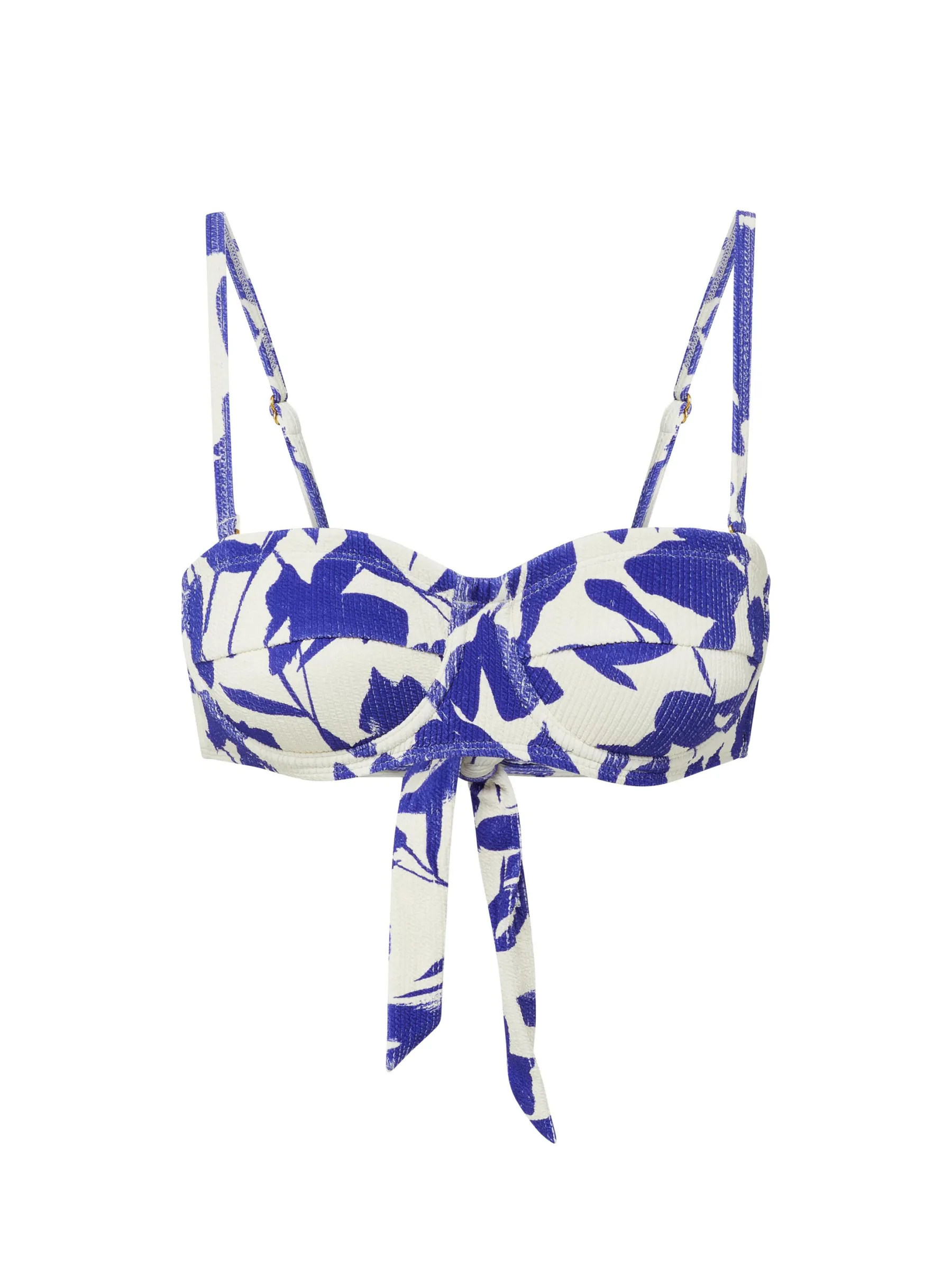 Anti Slip Waistband Nellie Top Moraea Garden Texture