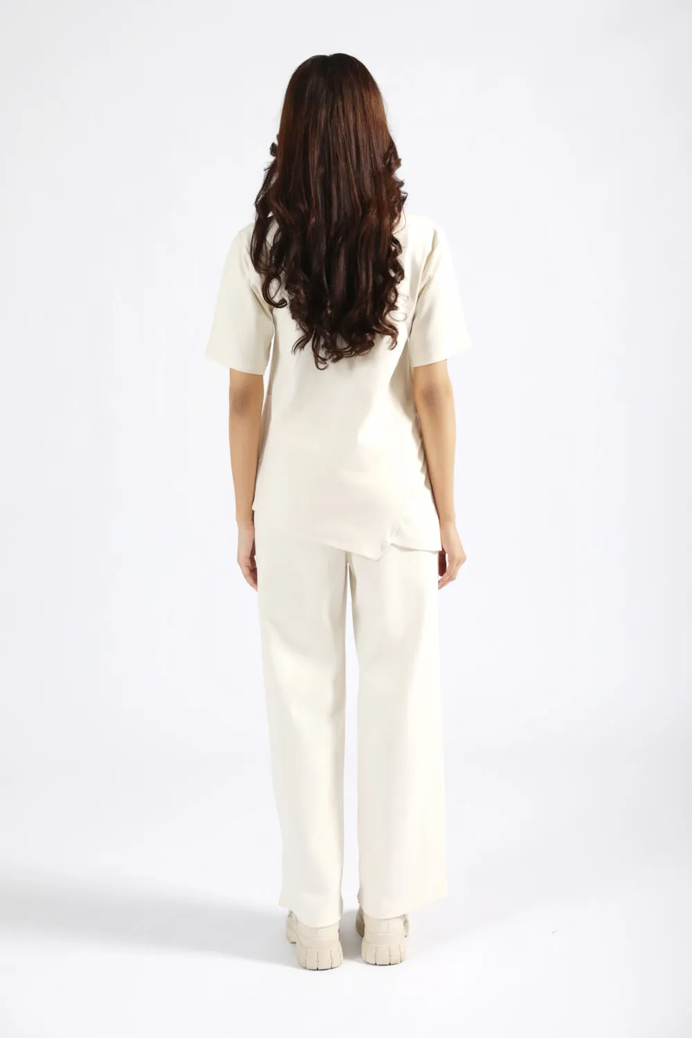 WIDE LEG TROUSERS MoistureWickingLining AllDayComfort