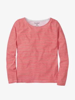 Women's Enfys Organic Long Sleeved T-shirt Structured silhouette