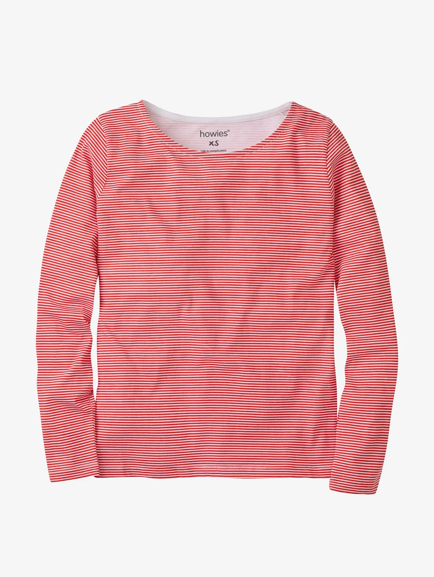 Women's Enfys Organic Long Sleeved T-shirt Structured silhouette