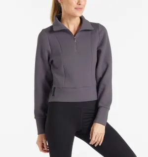 Fashion Hoodie LuxBreak Half-Zip Pullover