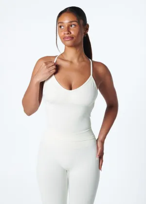 Design Edge Dream Core SIGNATURE ADJUSTABLE TANK - VANILLA