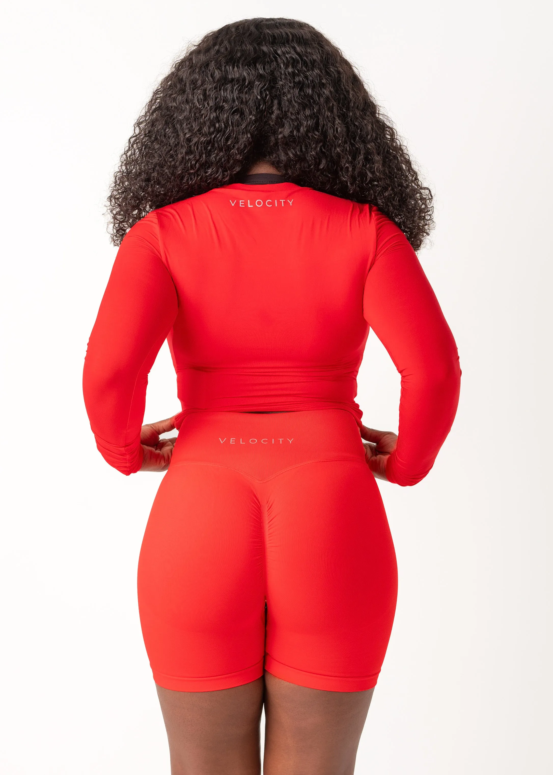 BUTTER LONG SLEEVE - RED Code Soul AntiSnagFabric
