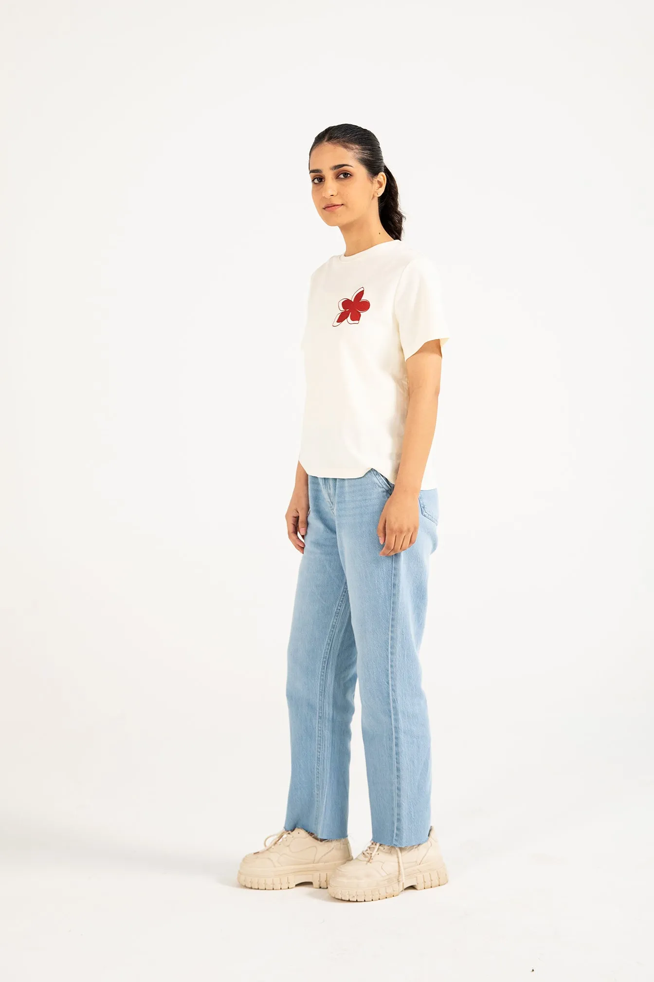 Flexible Waistline TEXTURED KNIT TOP