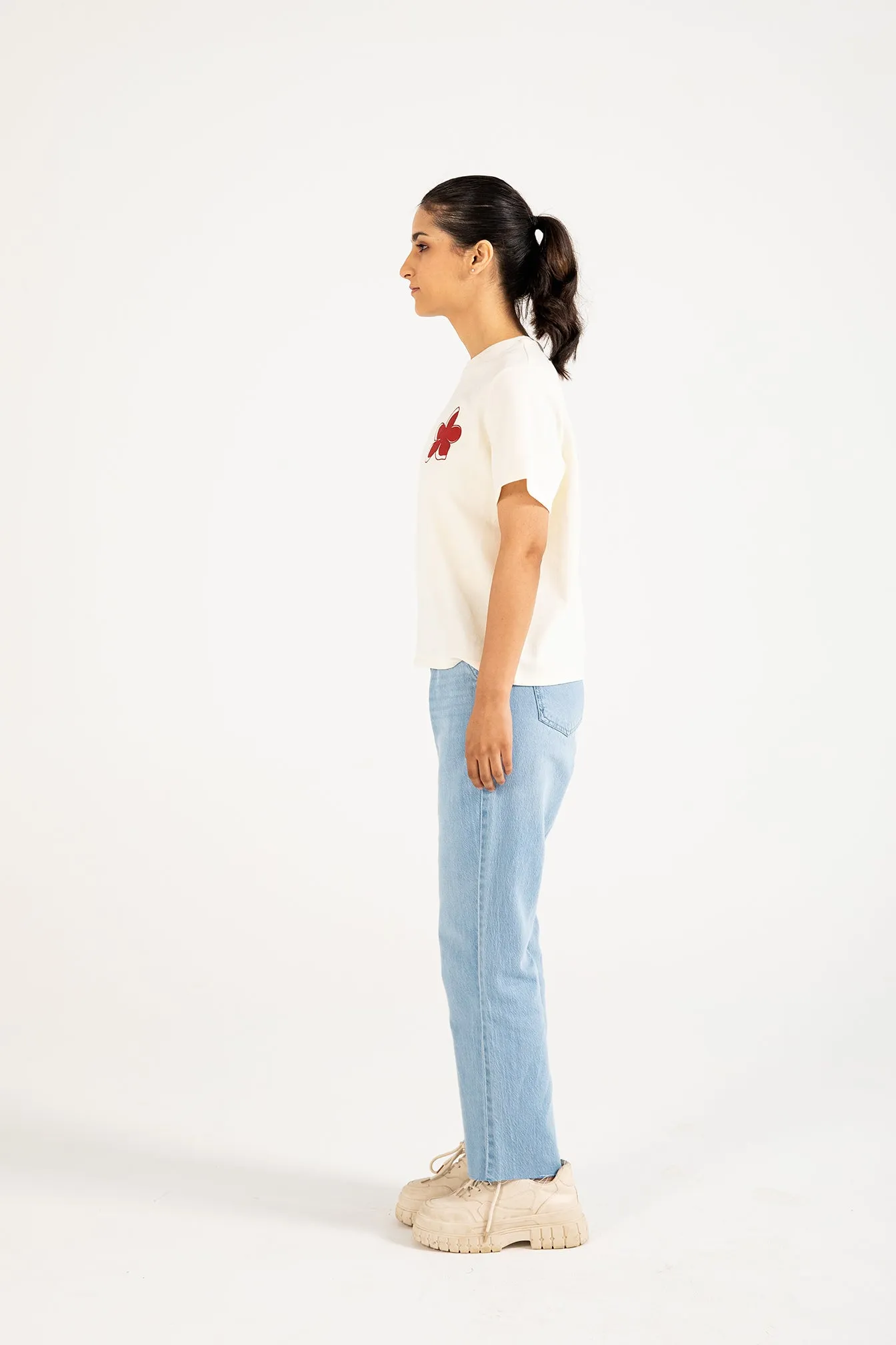 Sunset Scene ThermalRegulating Fabric TEXTURED KNIT TOP
