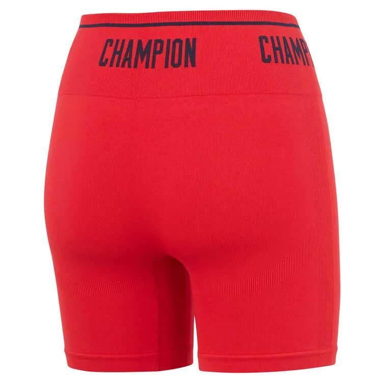 beauty industry Champion Women's Rochester Bike Red Shorts
