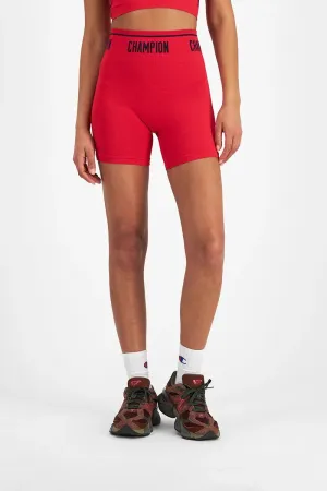 Champion Women's Rochester Bike Red Shorts Warehouse Work Wide Leg Silhouette