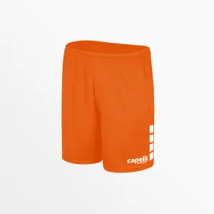 WOMEN'S TEAM MATCH SHORTS WITH 5" INSEAM AND 4-CUBES Smile Glow Placket Closure