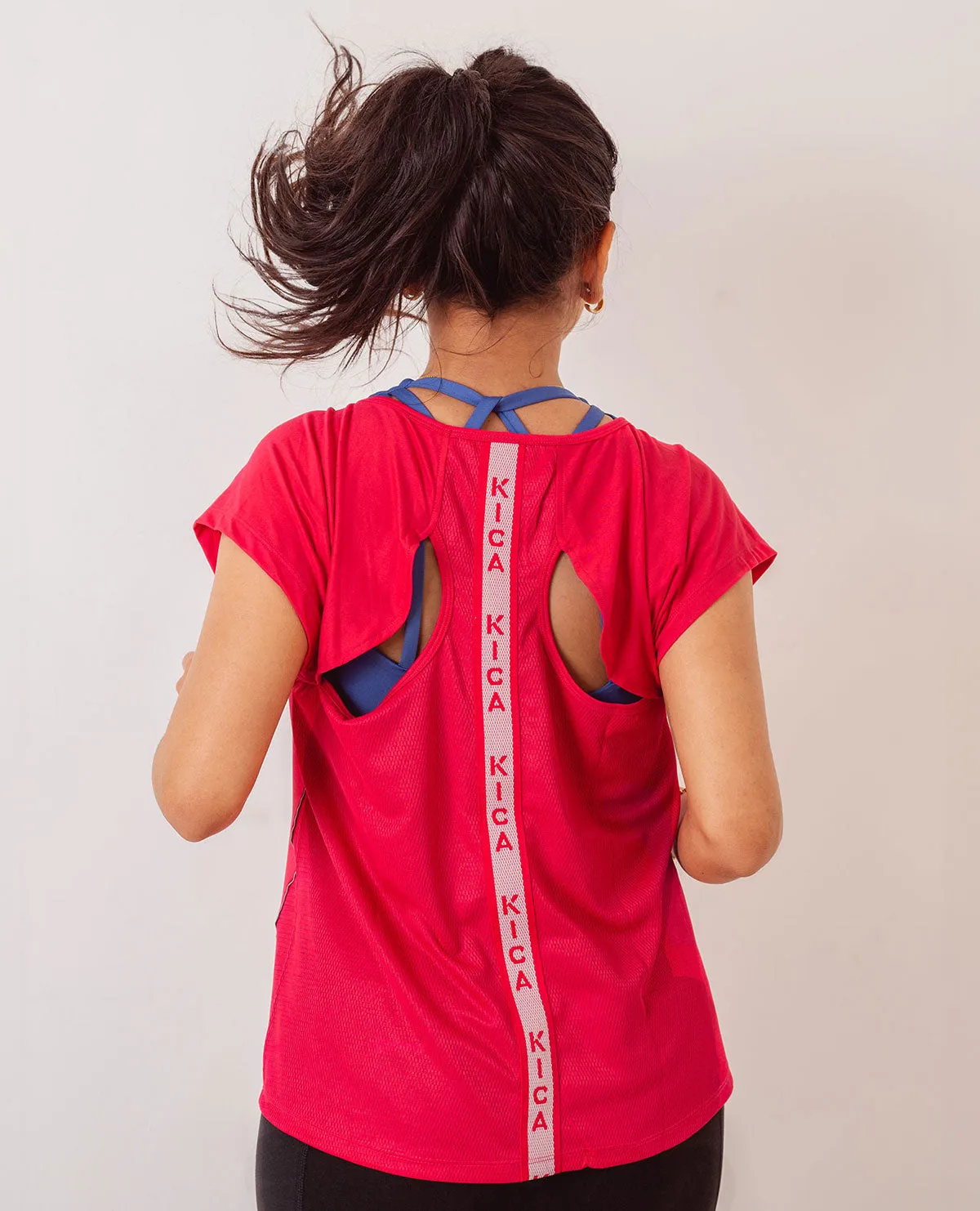 Basic Comfort Feather Feel Running Top With Back Tape