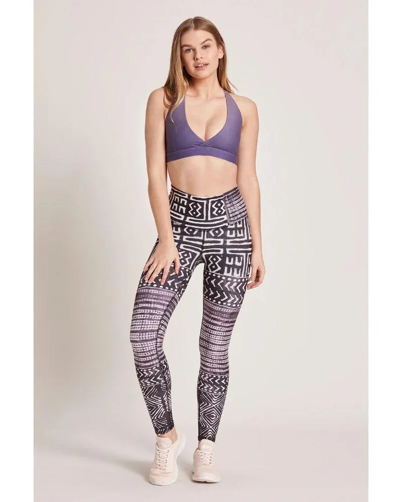 Quick Dry Home Lounge Durable Stitch For Adults Niyama Sol Kenya Amethyst High Waist Legging