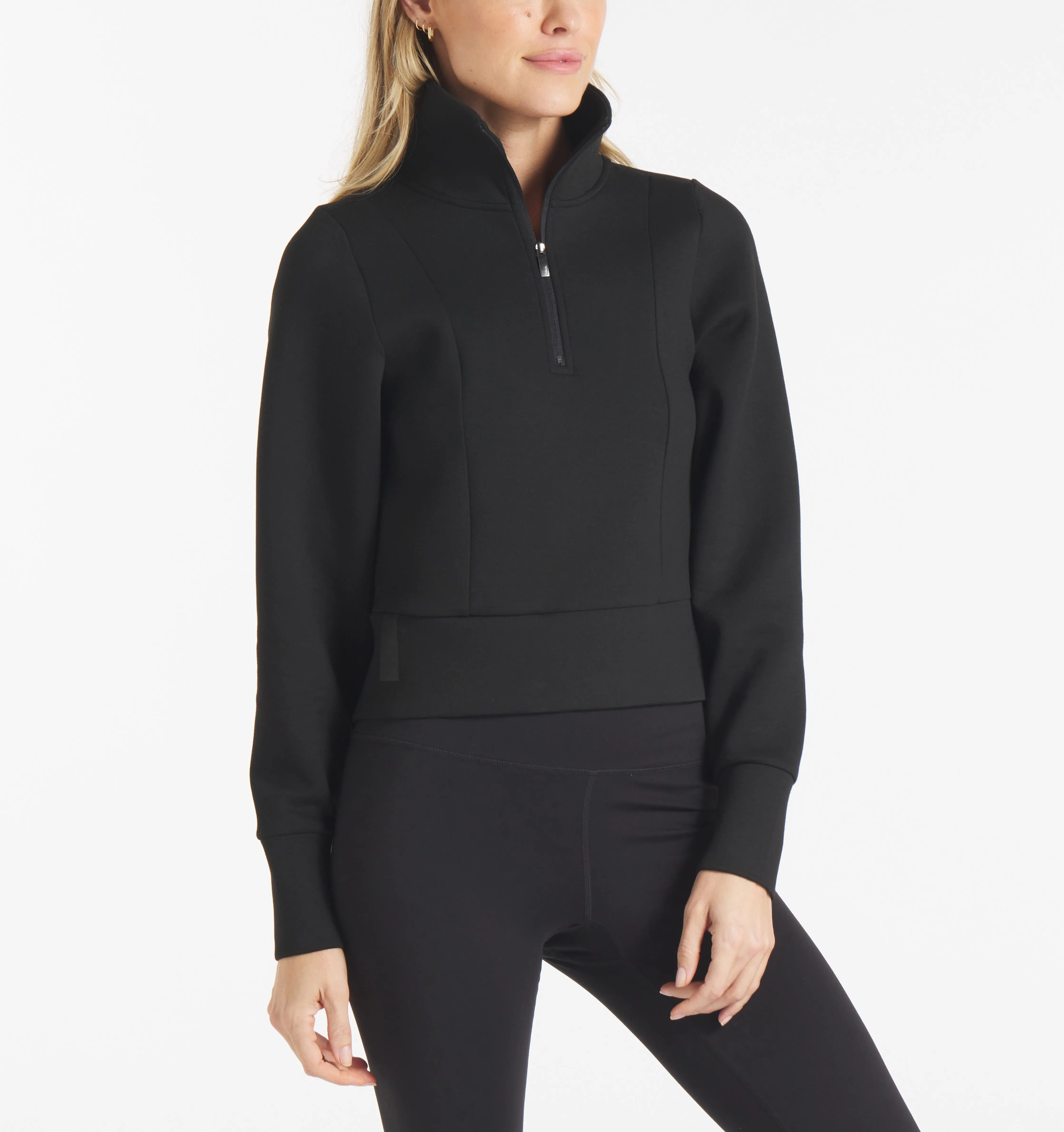 color fast Cold Weather Wear LuxBreak Half-Zip Pullover