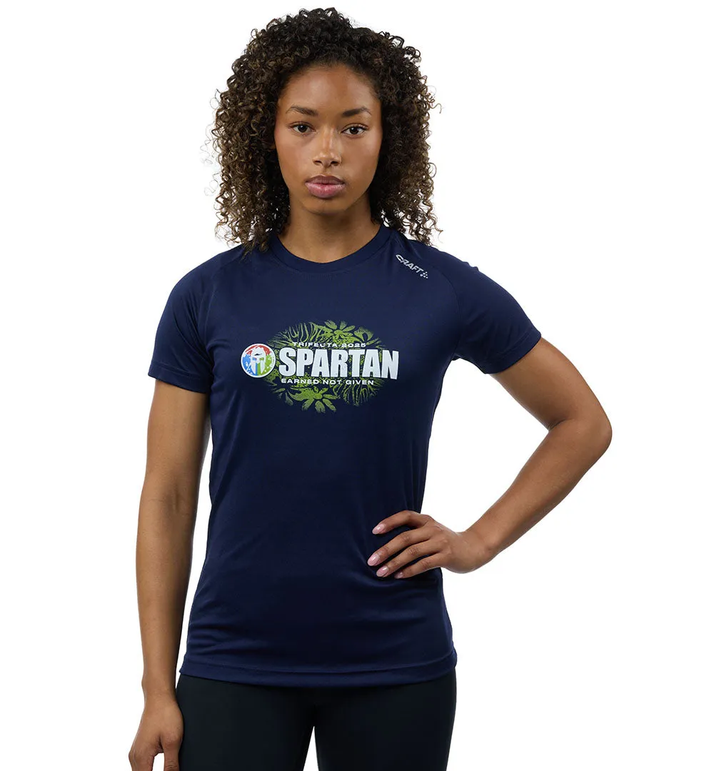 SPARTAN by CRAFT 2025 Tropical Trifecta Tee - Women's Soft Touch Layer Safe
