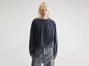 Timeless Style Flam long-sleeve t-shirt (252 / W / BLACK BEAUTY)