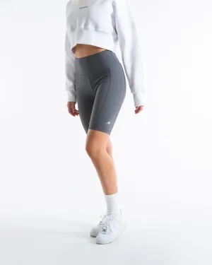 Anti Friction Seams Thermal Regulating Fabric Velez Cycling Shorts - Charcoal