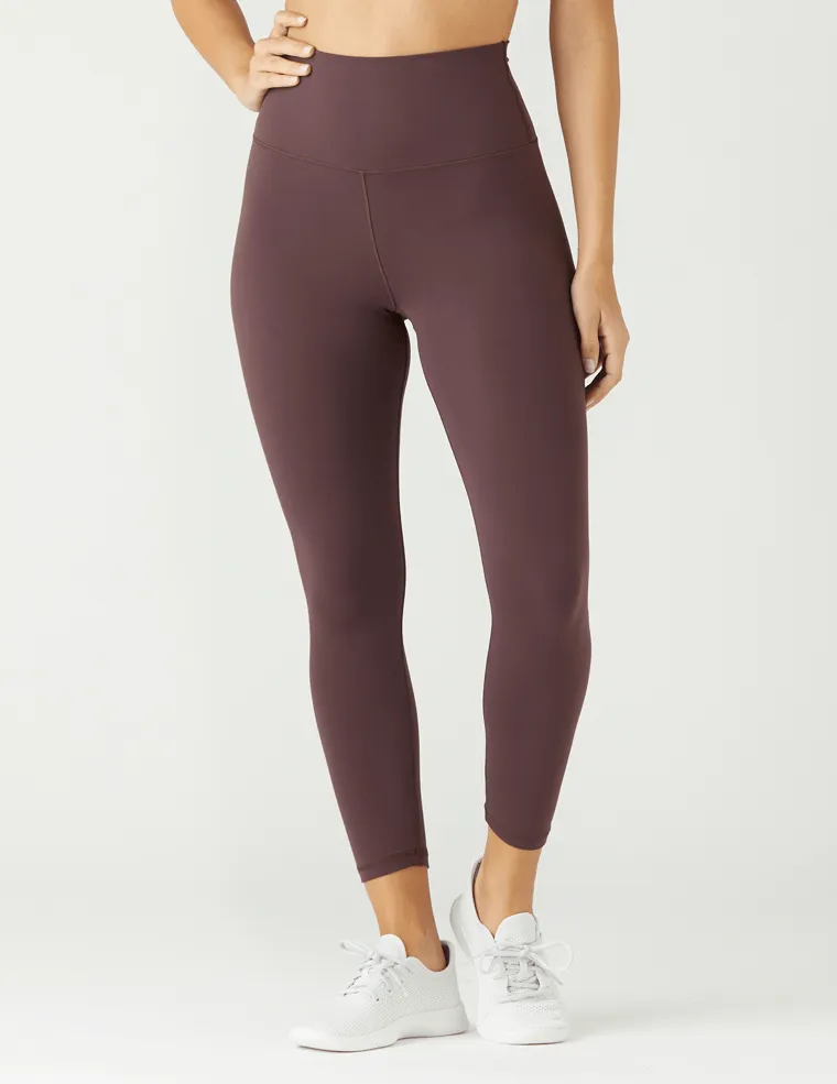 Glyder Pure 7/8 Legging - Deep Plum Morning Stretch Wrinkle Resistant