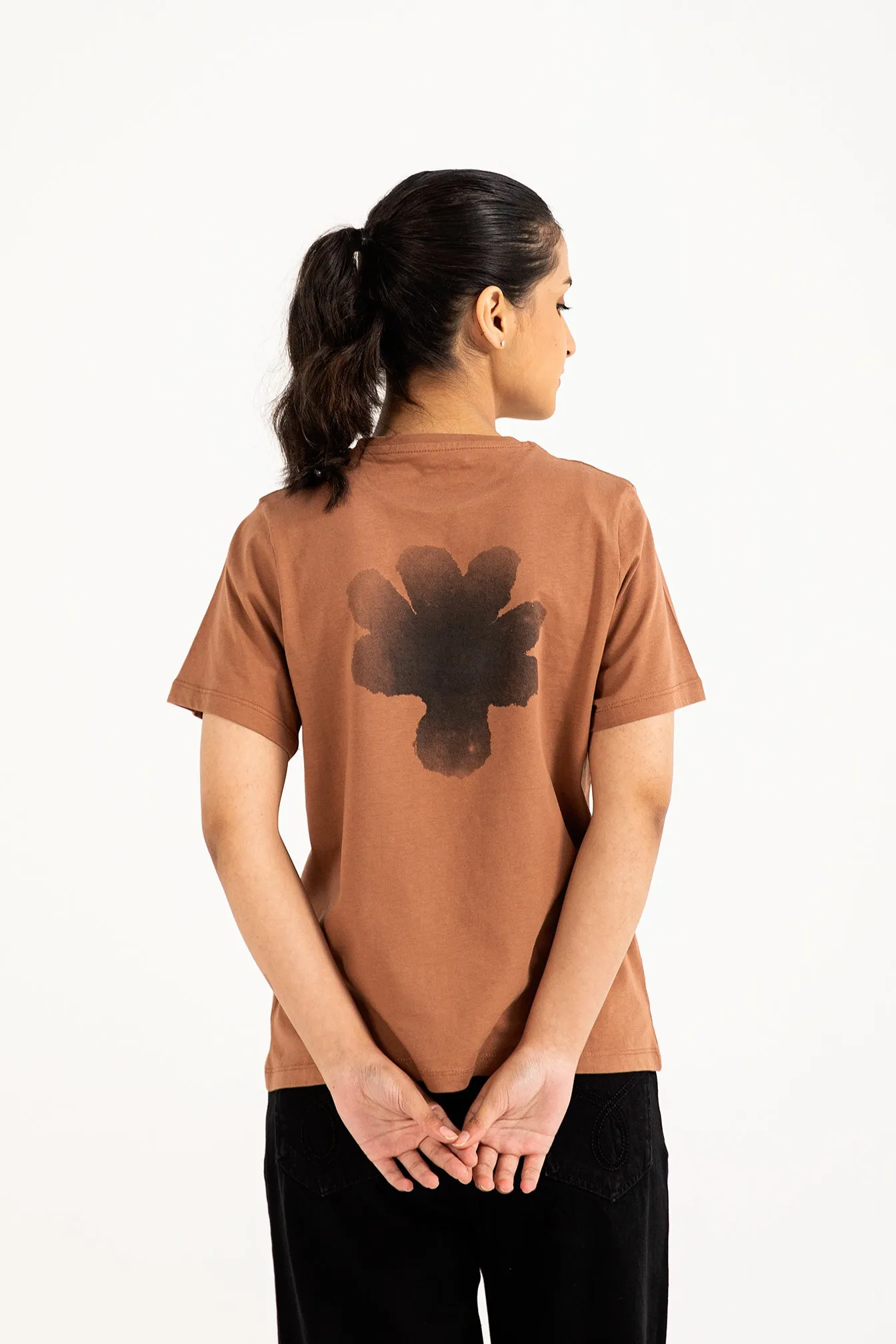 GRAPHIC REGULAR TEE AdjustableHemline Couple Look
