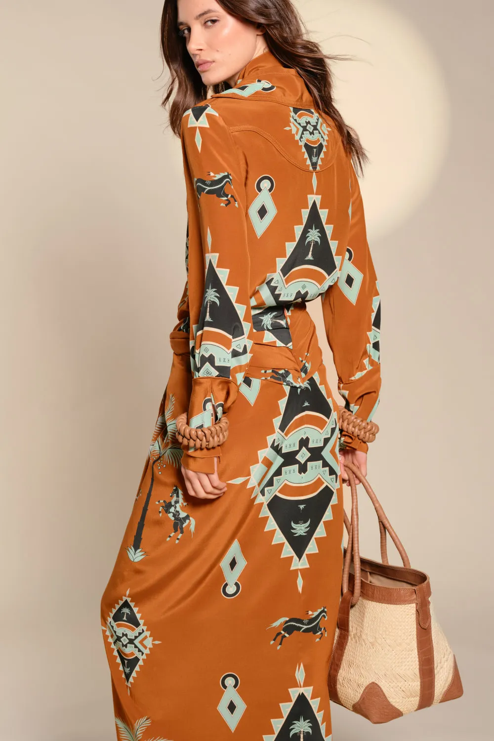 Captivation Skirt Ethically Made Crisp Fit