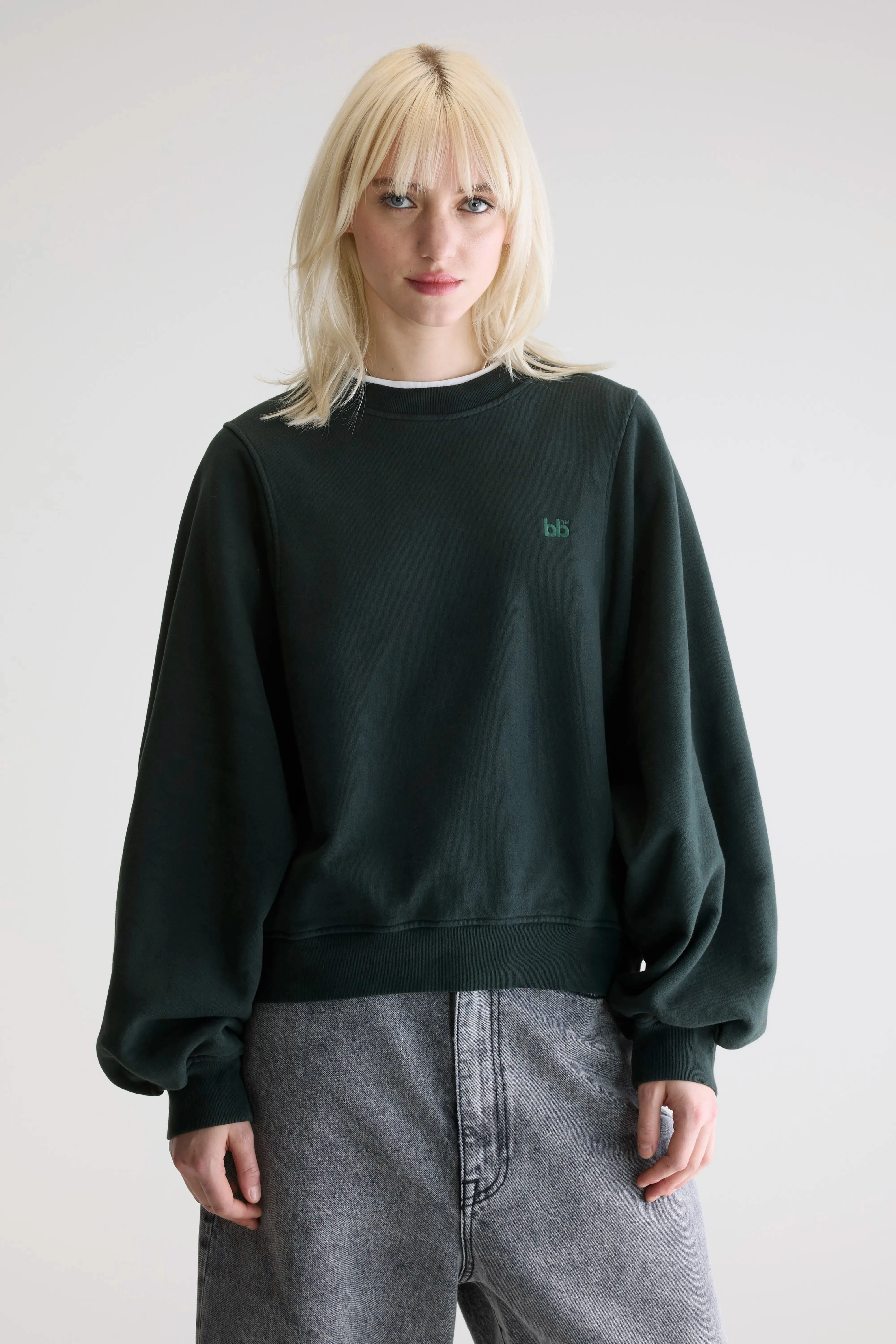 Thermal Insulation Scoop neck Filosa crewneck sweatshirt (252 / W / JET SET)