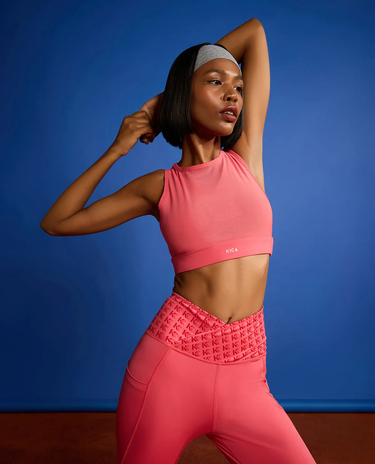 Seamless Look High Impact & Full Coverage Mesh Sports Bra