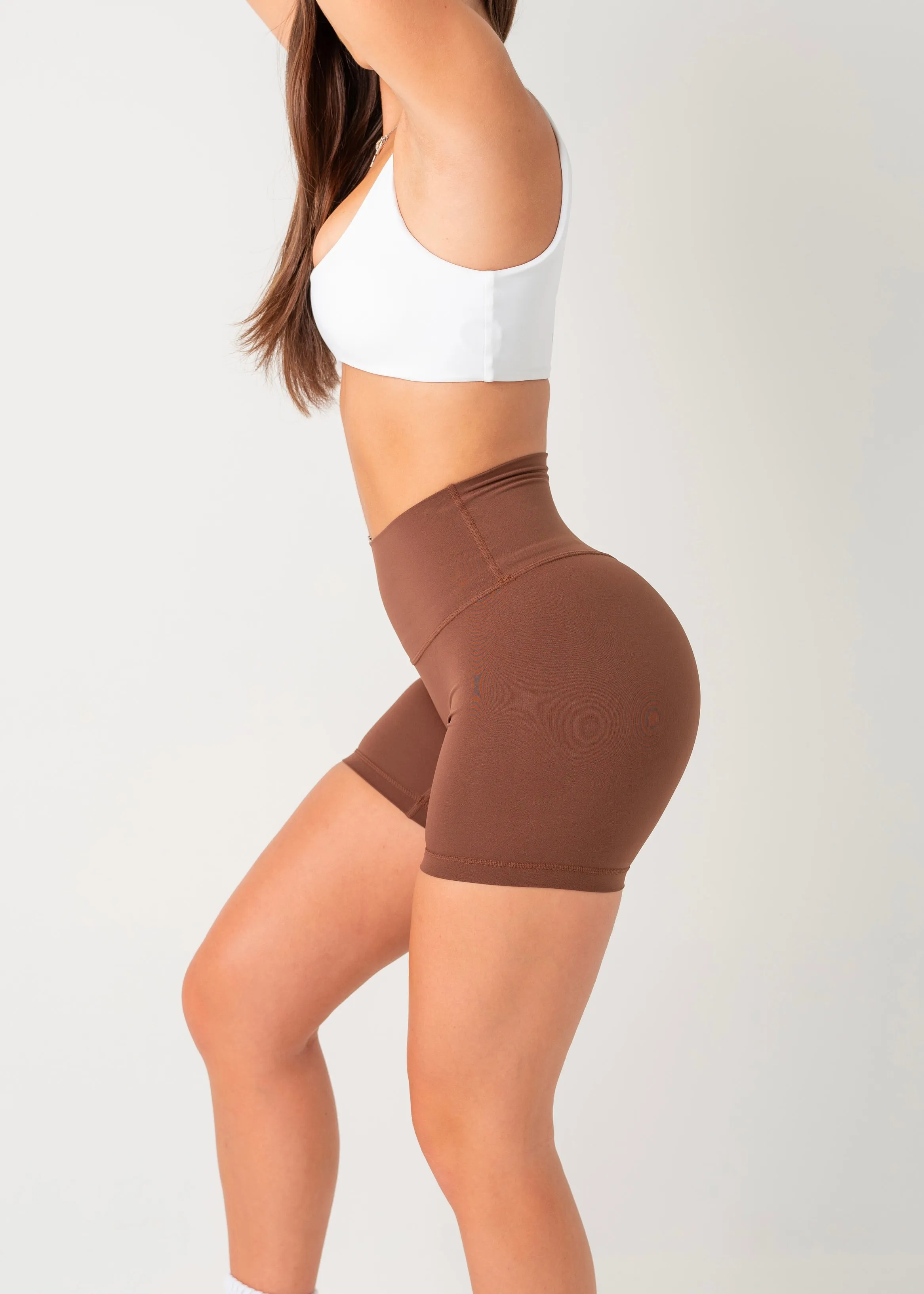 Quick Dry Material Workwear PERFORMANCE SHORTS - WARM CHOCOLATE