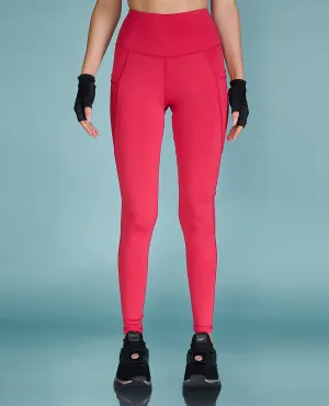 High Waisted Hot Pink Leggings Camping Gear For Men