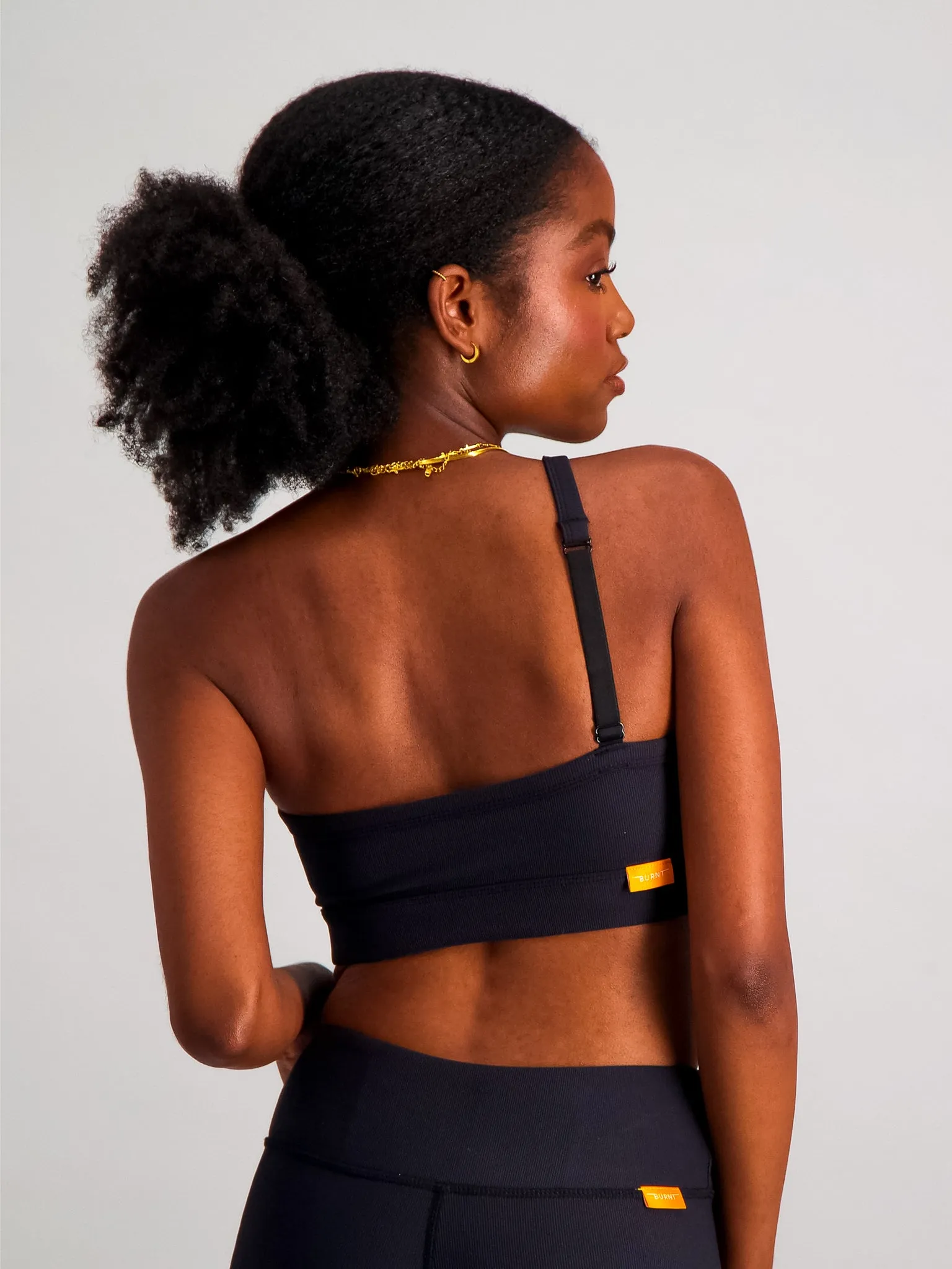 Drawstring closure Sienna One Shoulder Bra