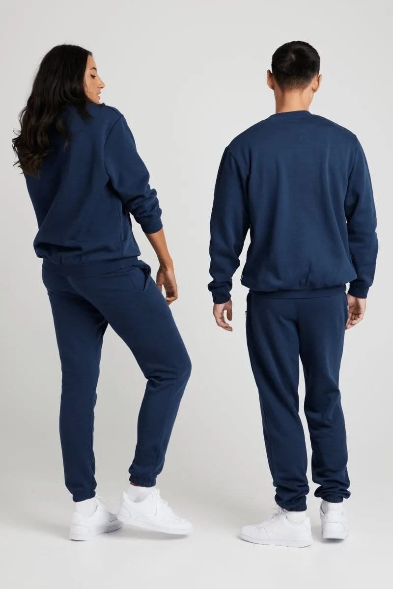 Insport Unisex Alaska Navy Crew Sweatshirt Functional Features