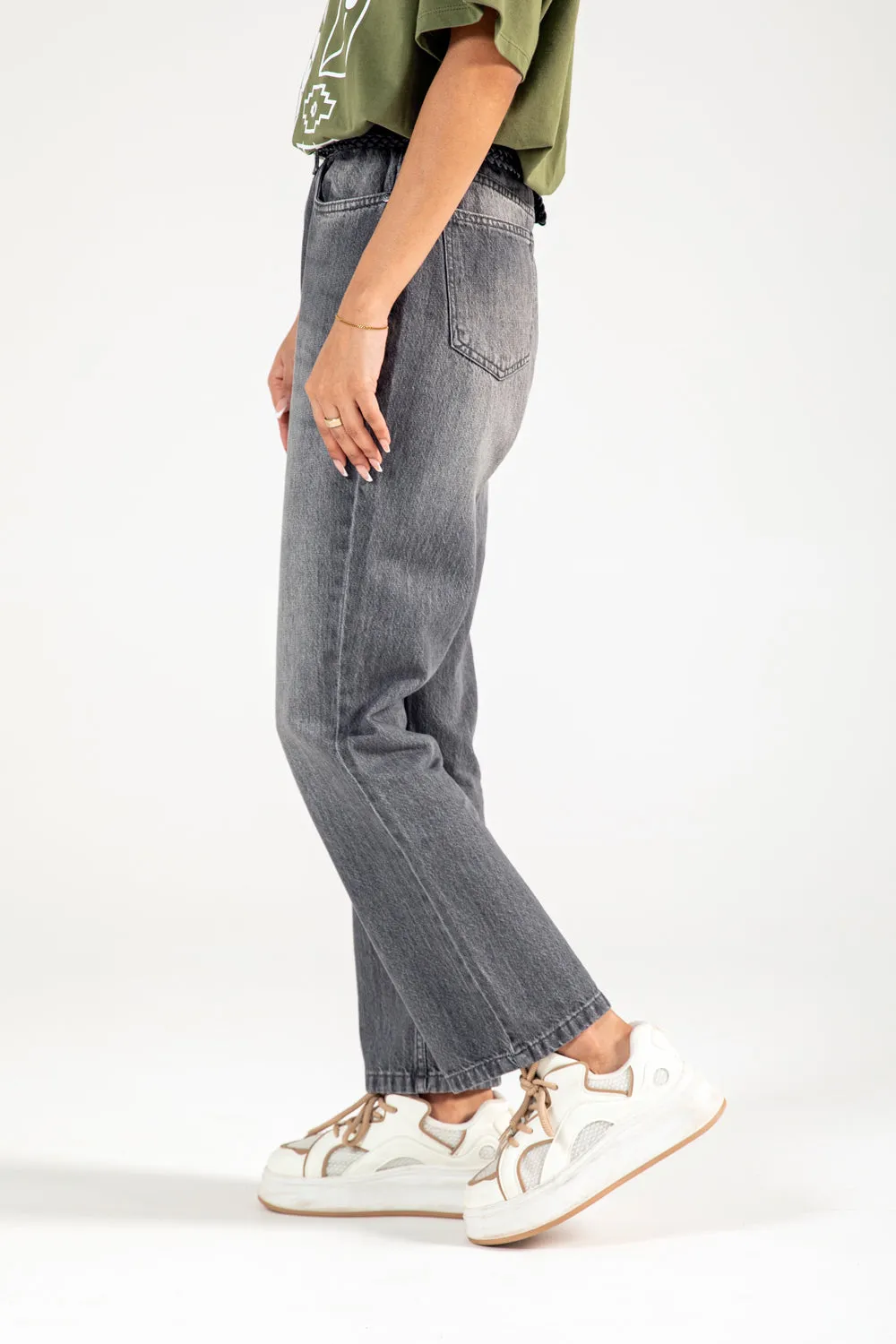 Stylish Cut STRAIGHT FIT DENIM