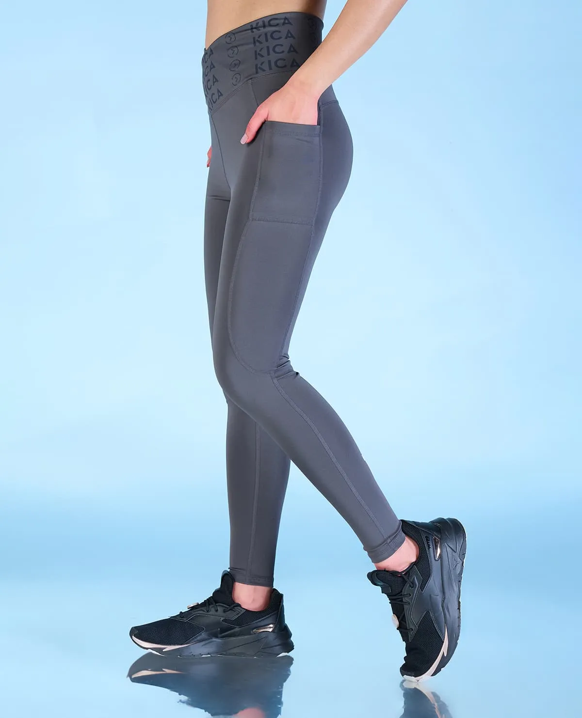 Casual Stretch Fit Women Cross Waist Mid Rise Leggings