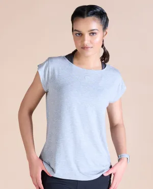 Ease In Tencel Top With Back Keyhole Functional Fashion Timeless Wear