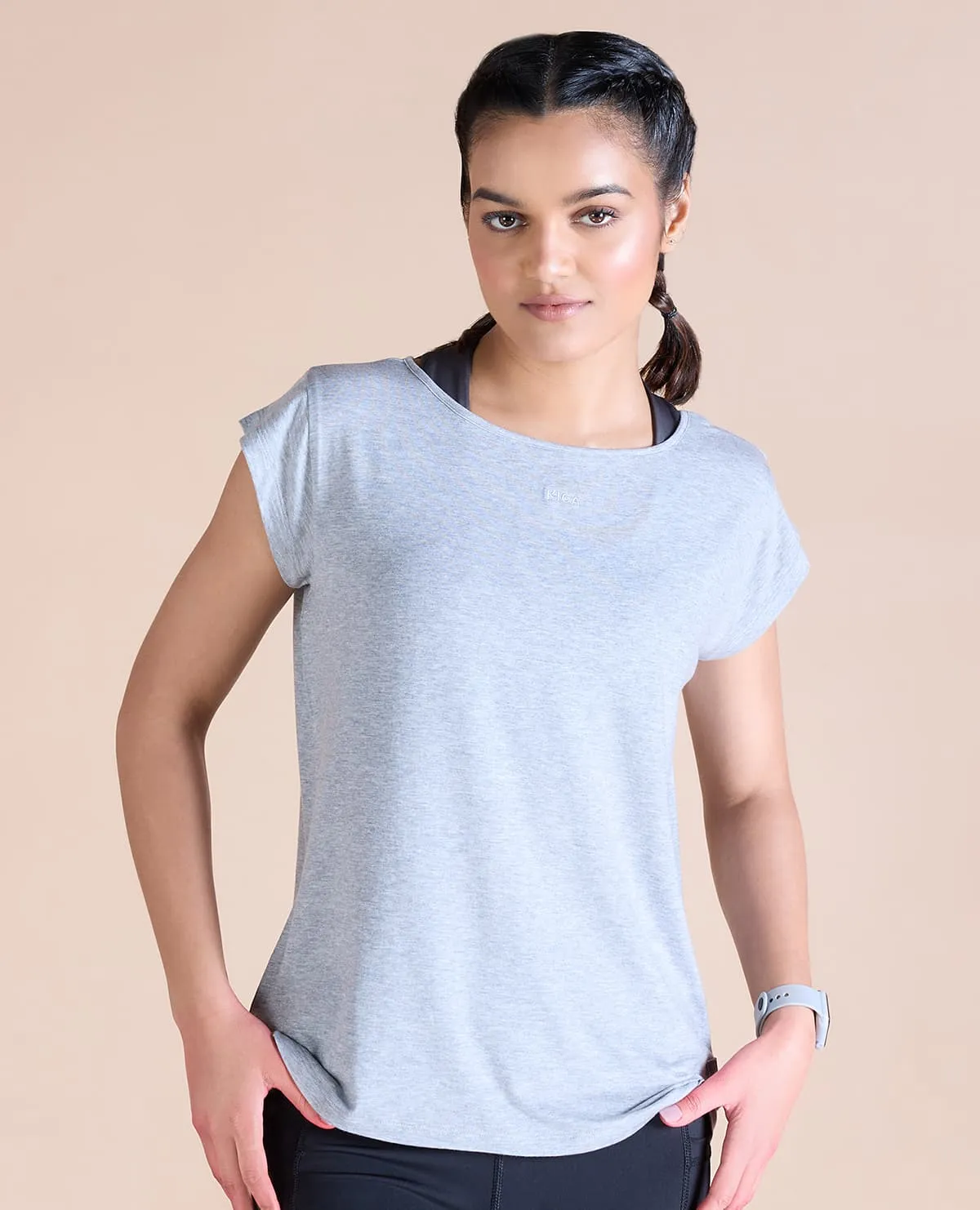 Ease In Tencel Top With Back Keyhole Functional Fashion Timeless Wear